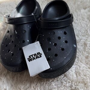 Star Wars Crocs Unisex black size Mens 9  Womens 11